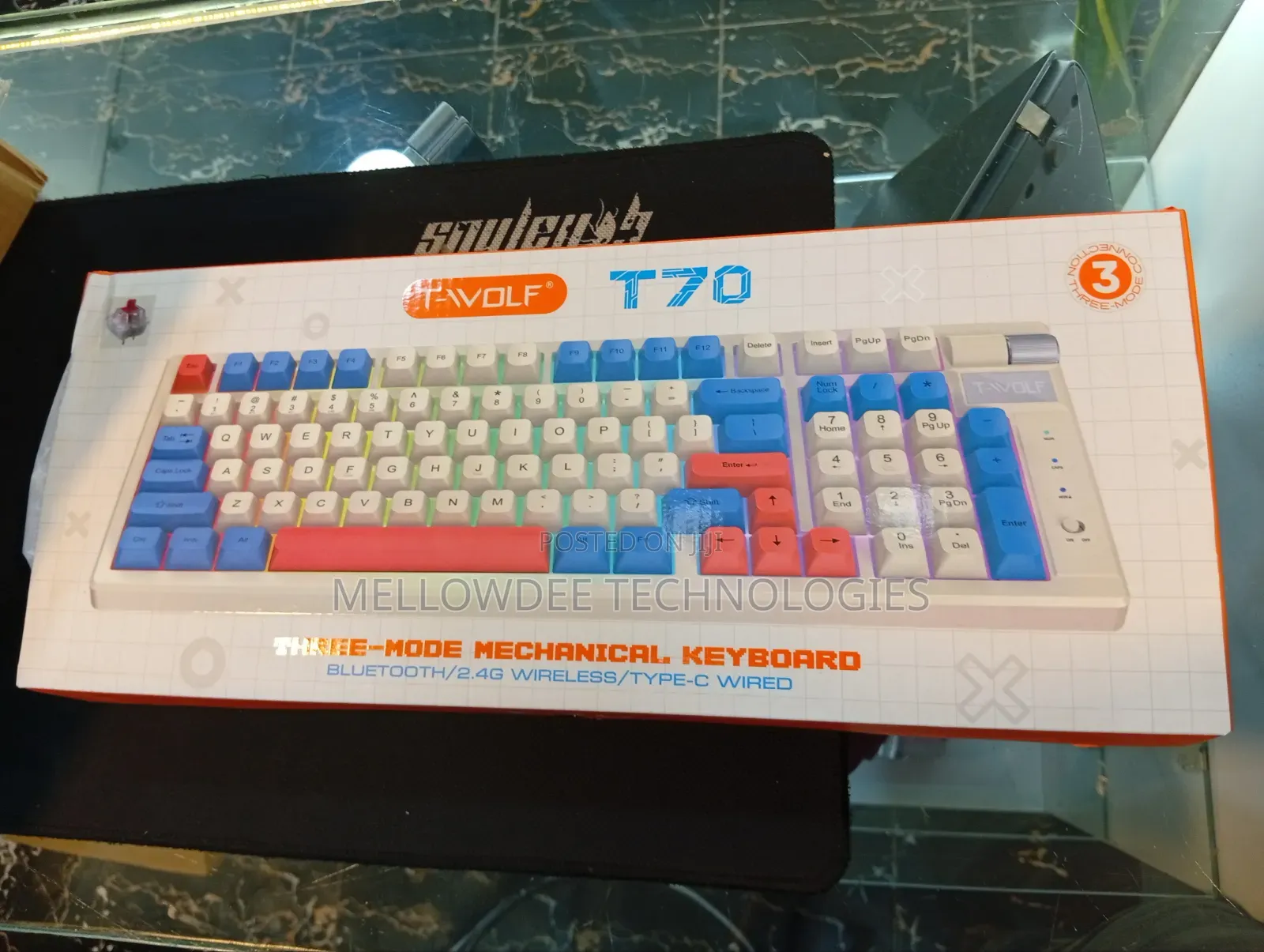 Three Mode Mechanical Gaming Keyboard