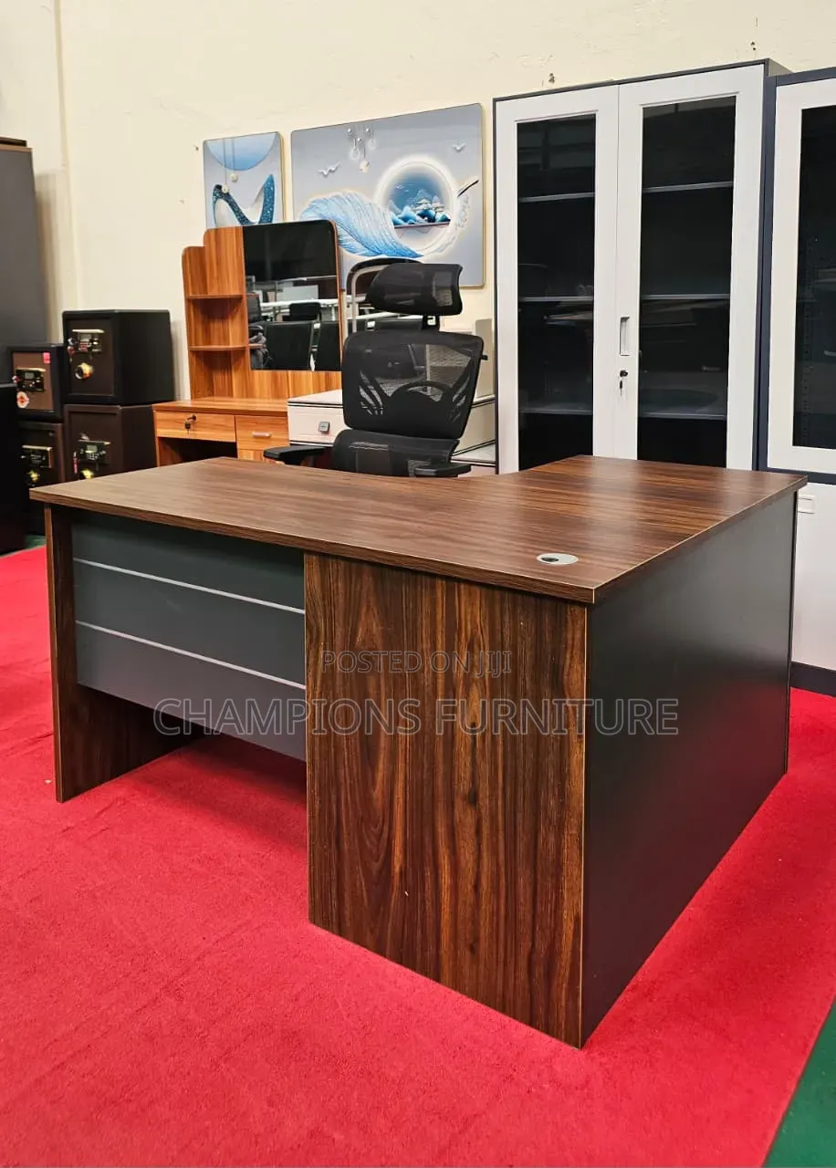 L-Shaped Executive Desk