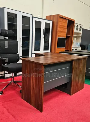L-Shaped Executive Desk