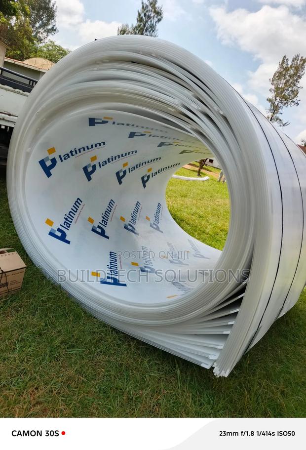 Heavy Duty Blue 8mm Polycabinate Sheets - thumbnail 2