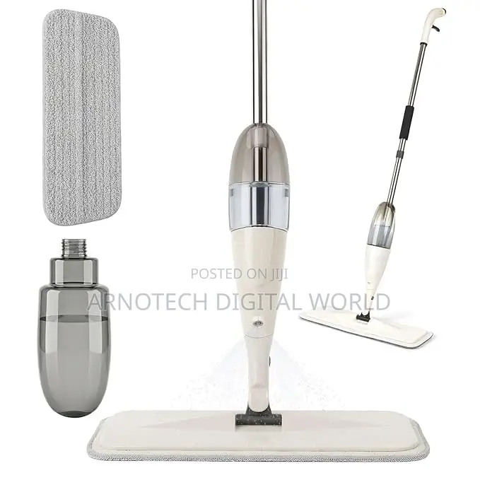 Spray Mop Set With Microfiber Washable Pad,360° Mop for Floor Cleaning