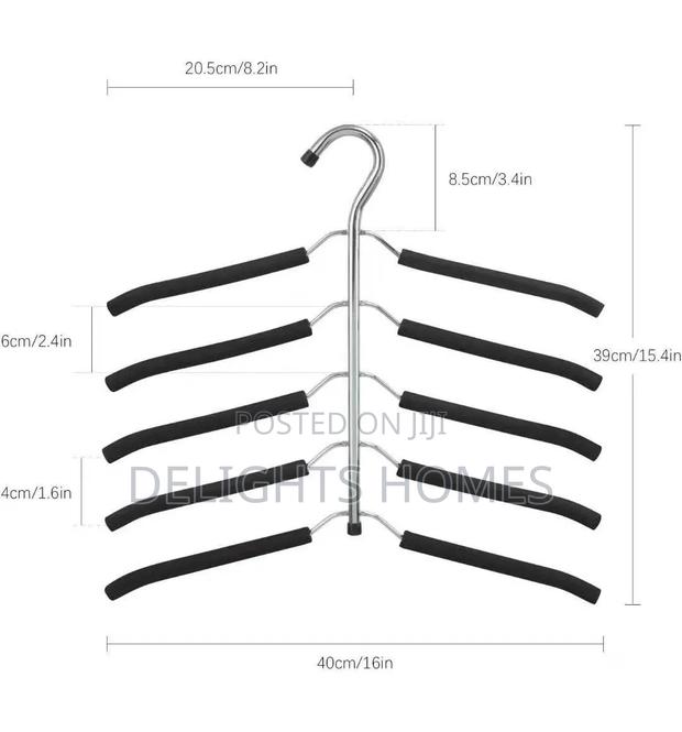 Multilayer Space Saving 5layer Hanger_nje - thumbnail 3