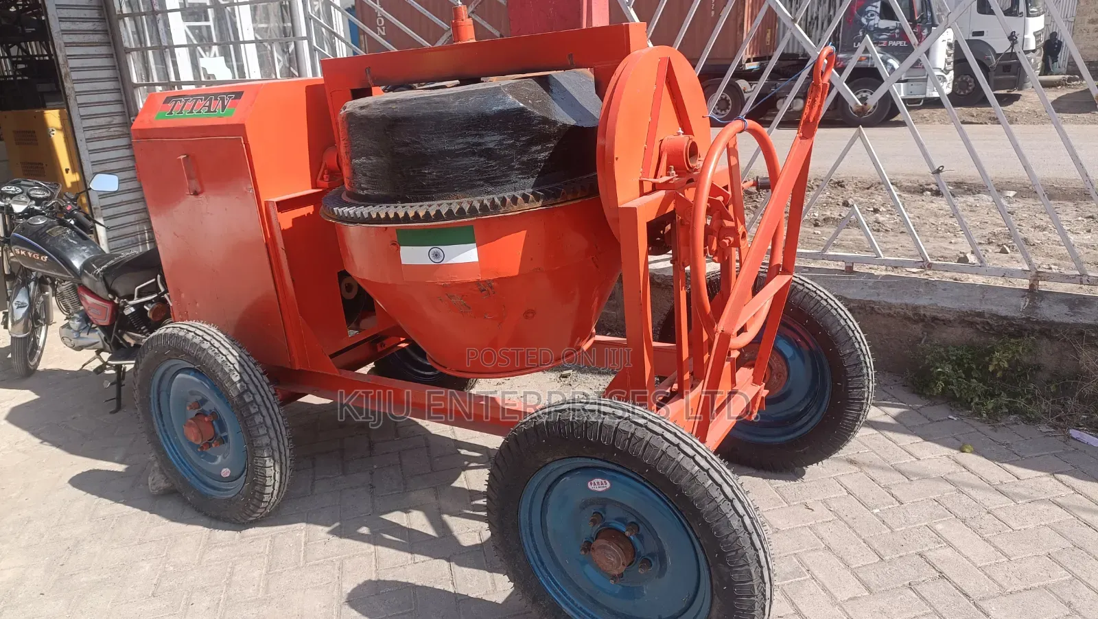 500l Heavy Duty Titan Concrete Mixers