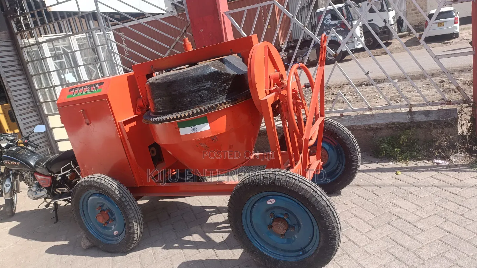 500l Heavy Duty Titan Concrete Mixers