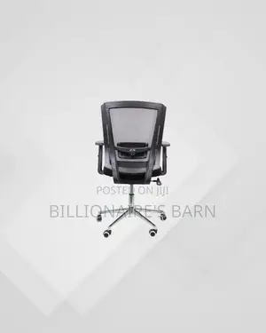 Barn Origin Chair Mid Back Chrome for Everyday Seating Comfort