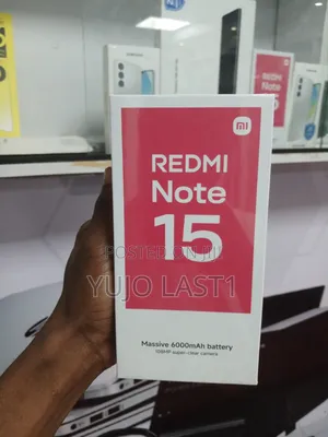 New Xiaomi Redmi Note 15 128 GB Black