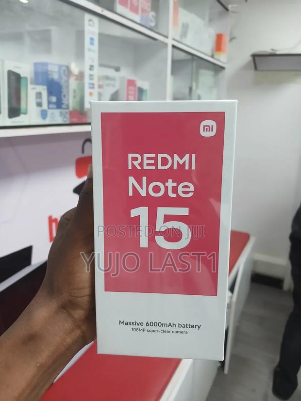 New Xiaomi Redmi Note 15 128 GB Black - thumbnail 3