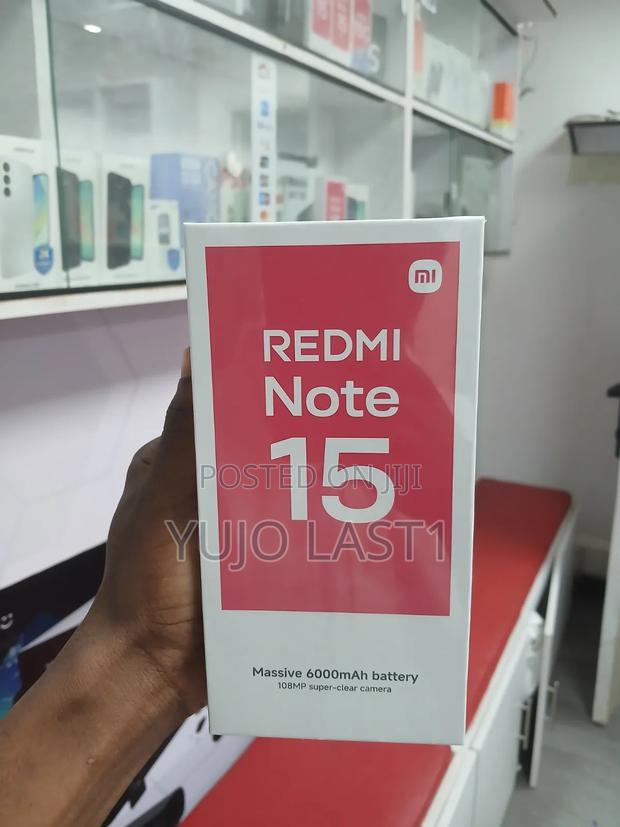New Xiaomi Redmi Note 15 128 GB Black - thumbnail 4
