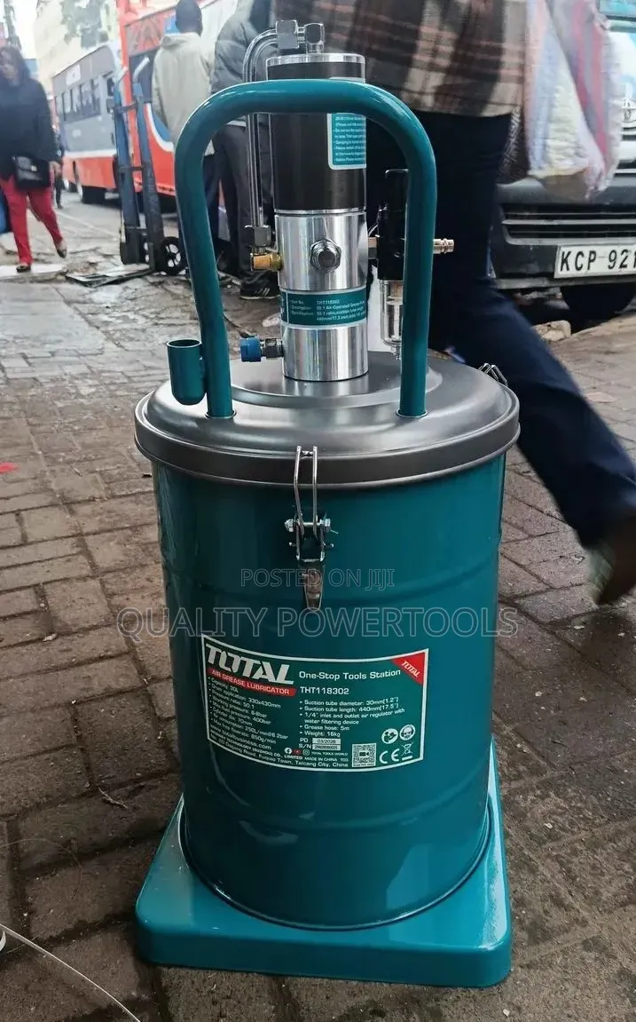 Total Air Grease Gun/Bucket
