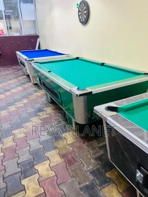 Coin Operated Pool Table – Strong Marble Top Design 