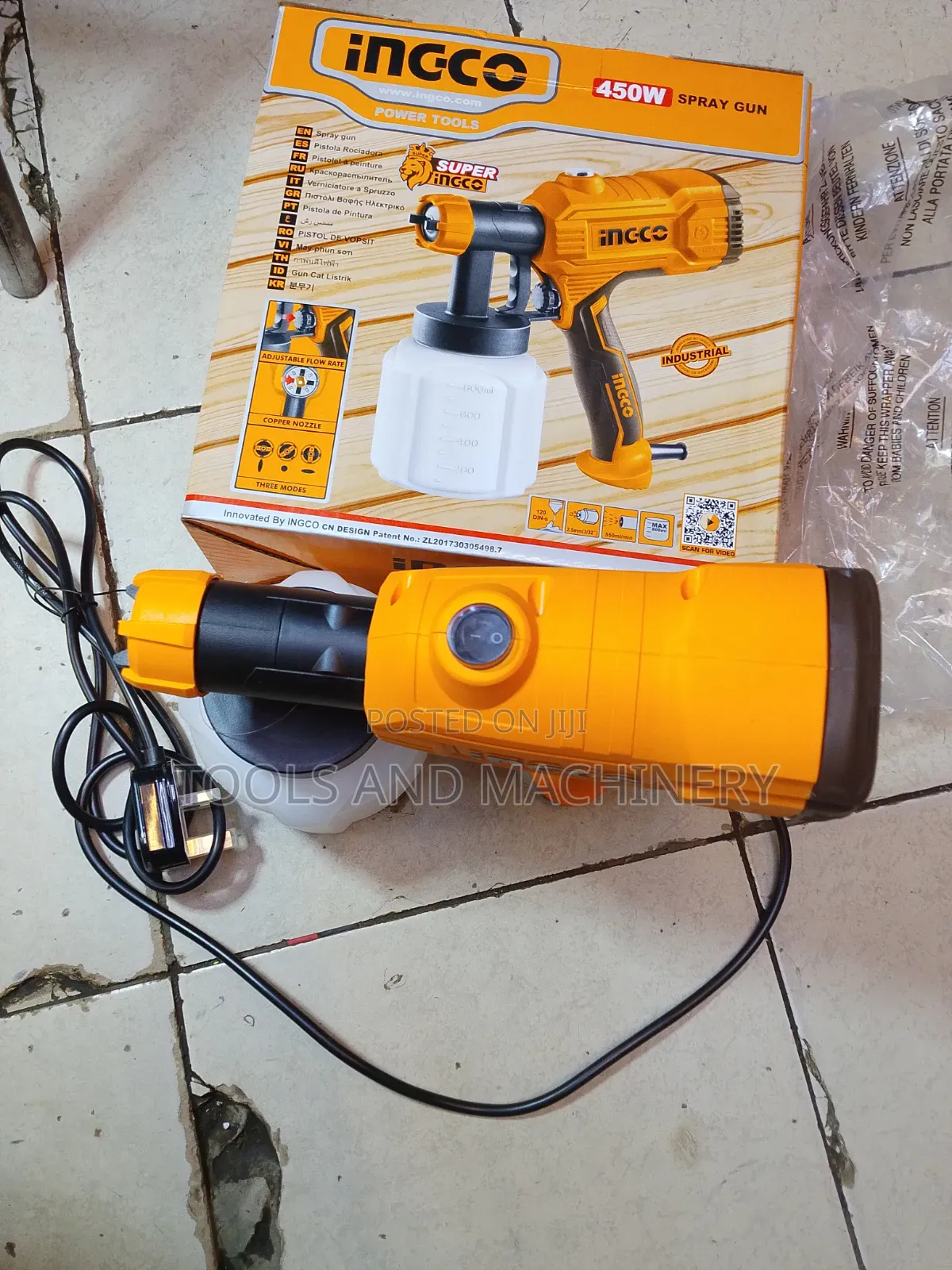 Reliable 450w Ingco Spray Gun/Corded Ingco Spray Gun