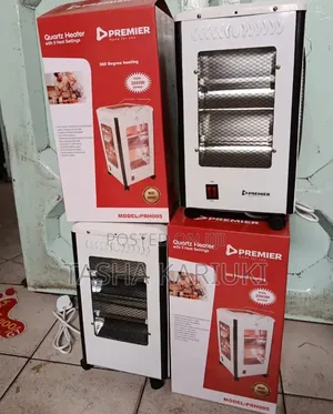 Premier Quartz Room Heater With 5 Heating