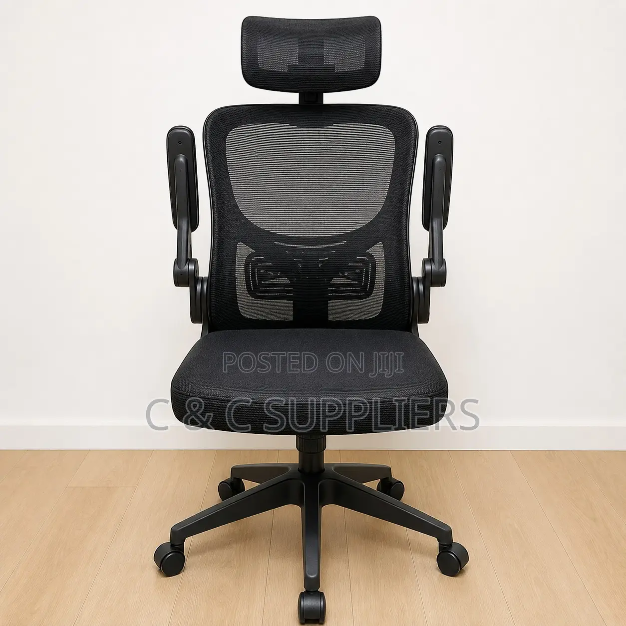 Adjustable Orthopedic Seat With Flip Arms