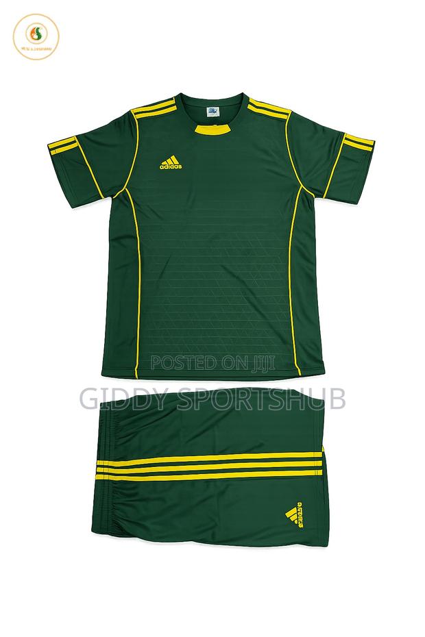Striker Pro Jersey Shorts Set - Green - thumbnail 2