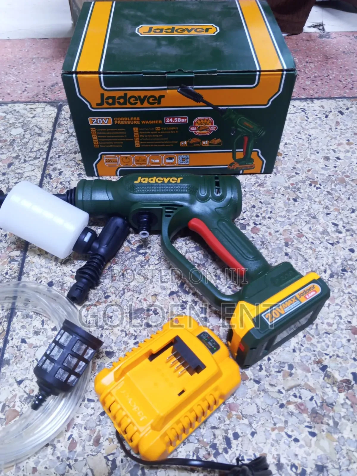 Jadever Cordless Pressure Washer/Jadever 20v Pressure Washer