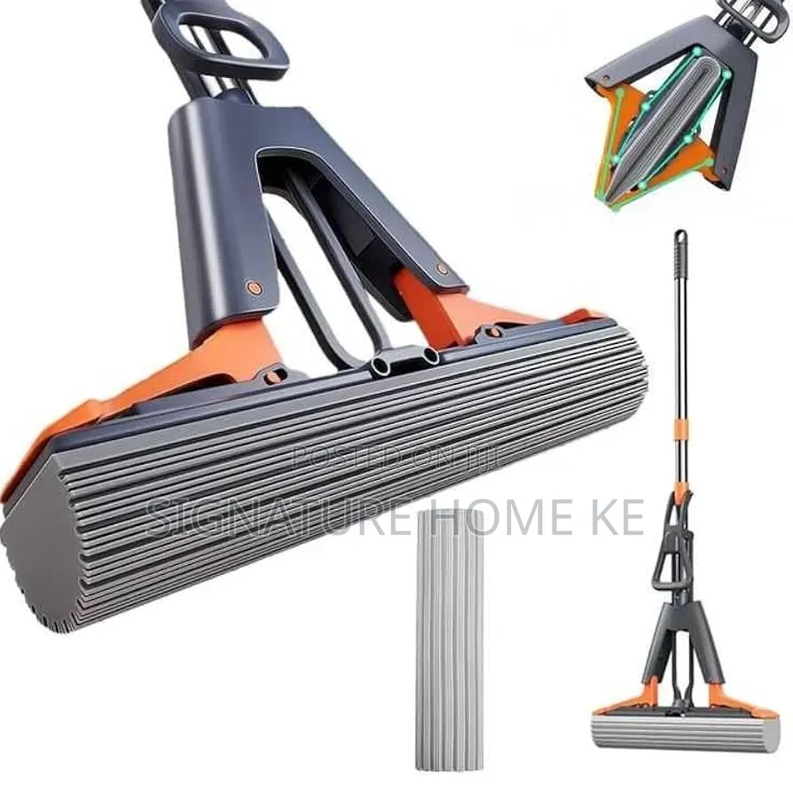 Self Wringing Super Absorbent Sponge Mop