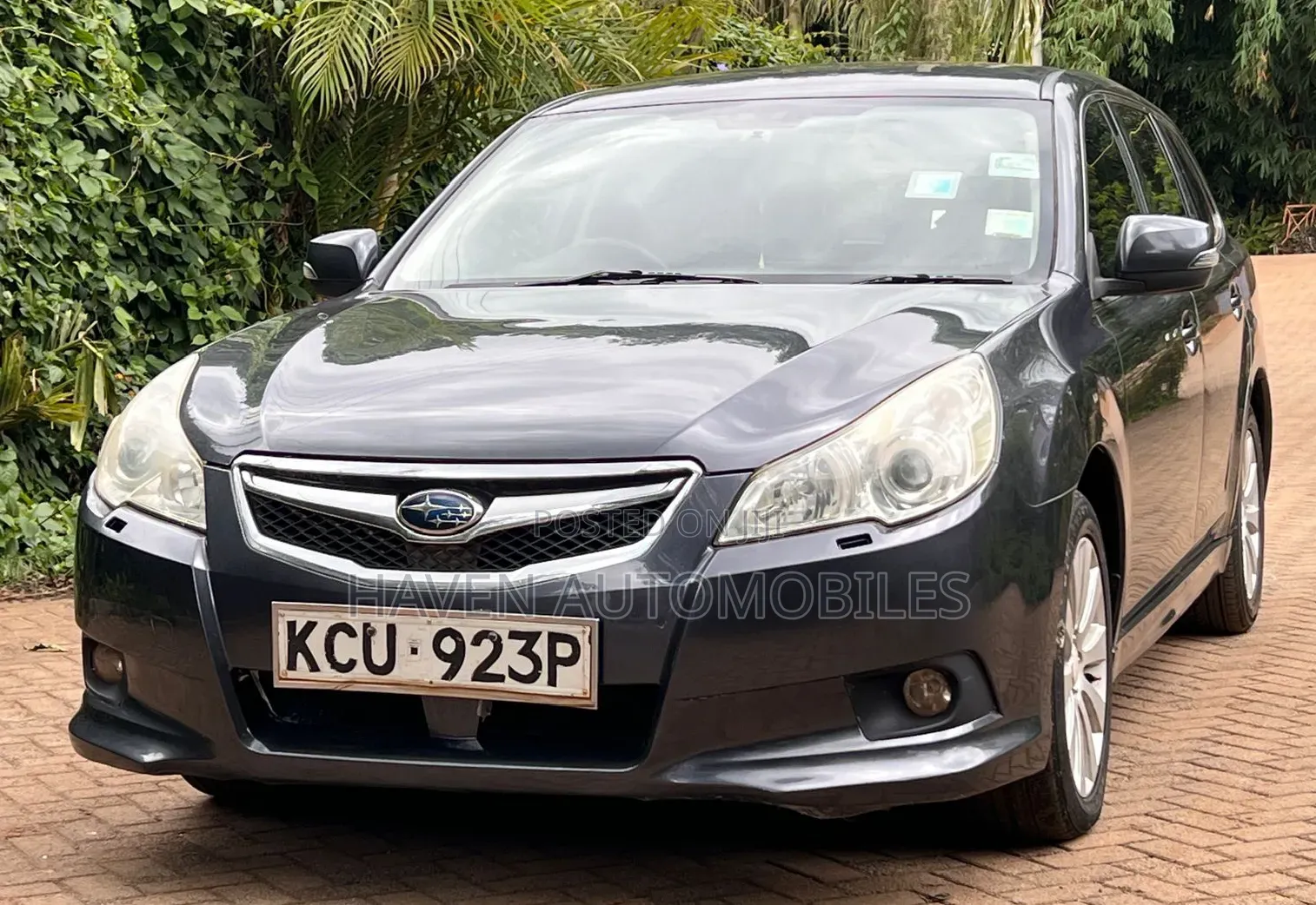 Subaru Legacy 2012 Blue
