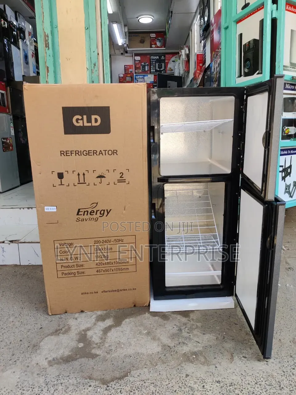 GLD Fridge 95l Double Door With Digital Control Refrigerator