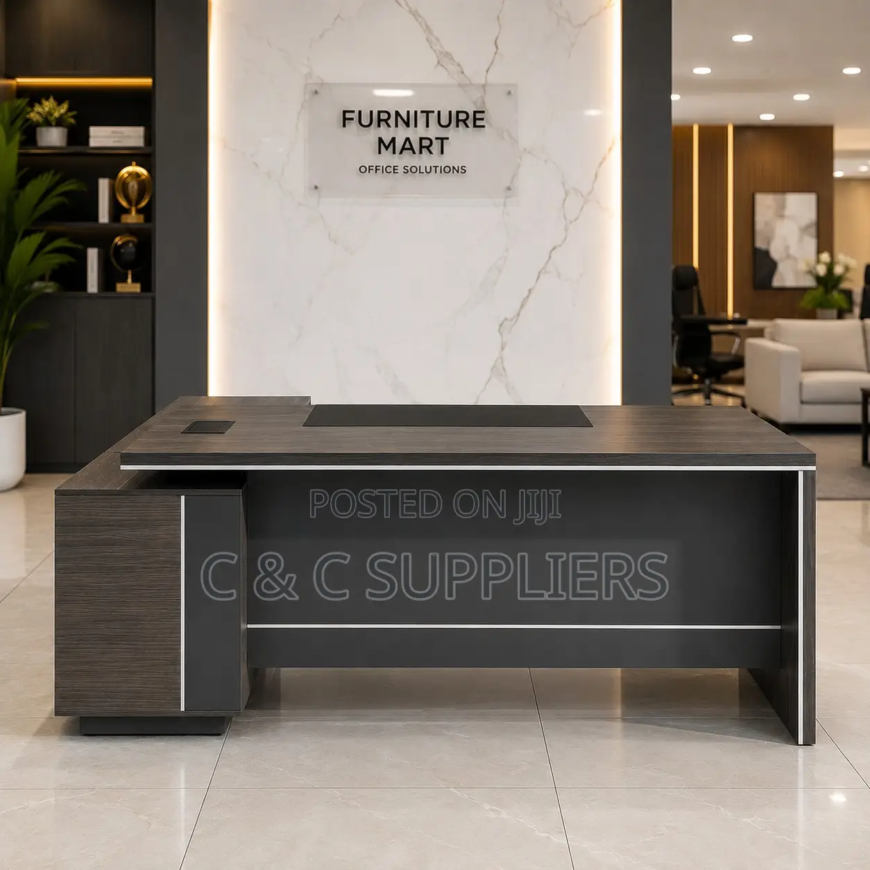 Advanced L-Shaped Office Desk-180cm