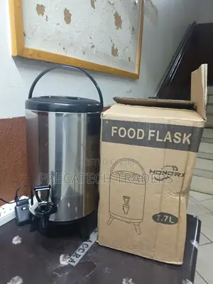 Stainless Steel Vacuum Food Flask With Dispensing Tap