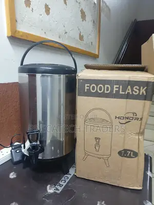 Stainless Steel Vacuum Food Flask With Dispensing Tap