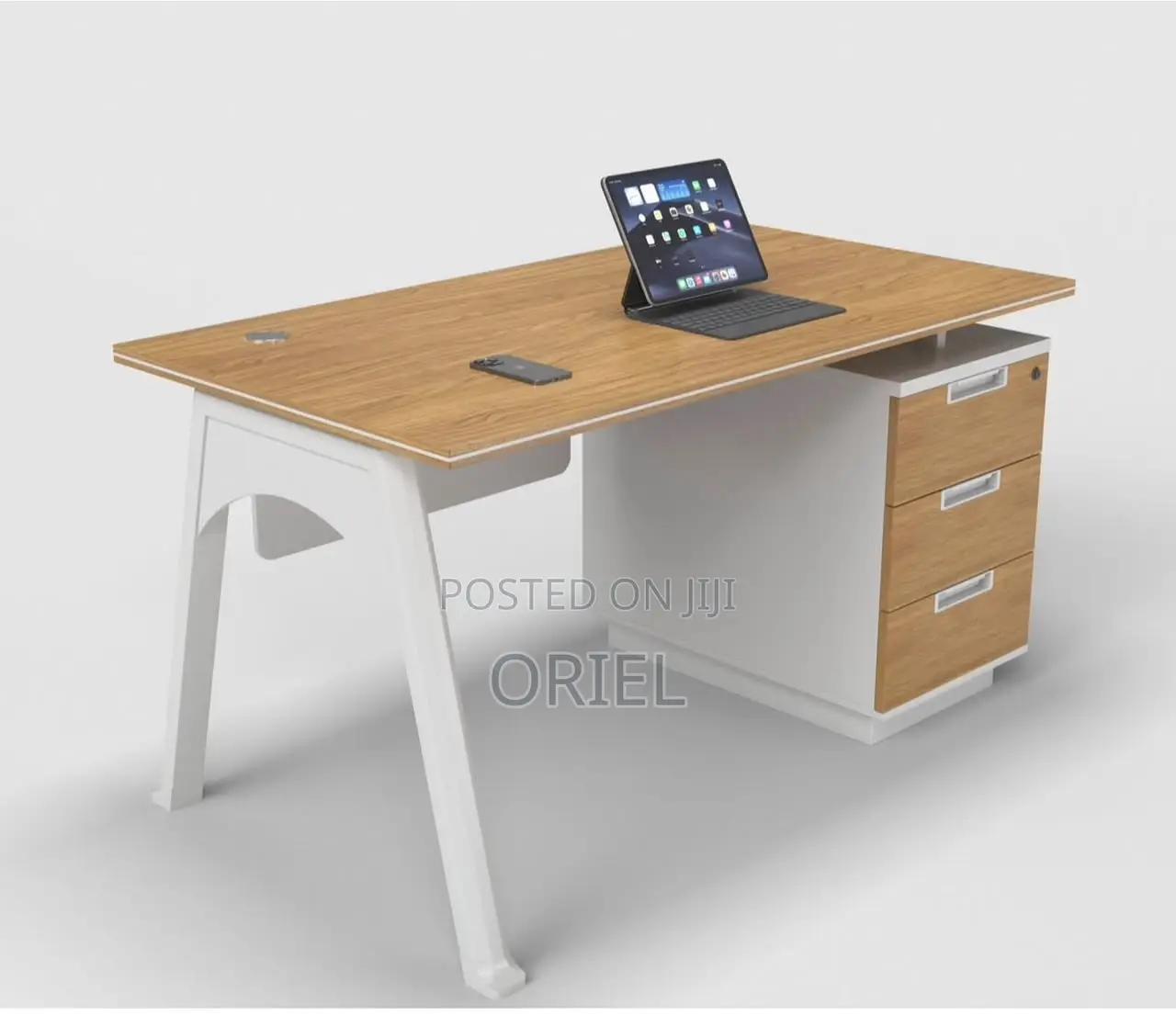 Office Desk : 1.2m Office Staff Working Desk
