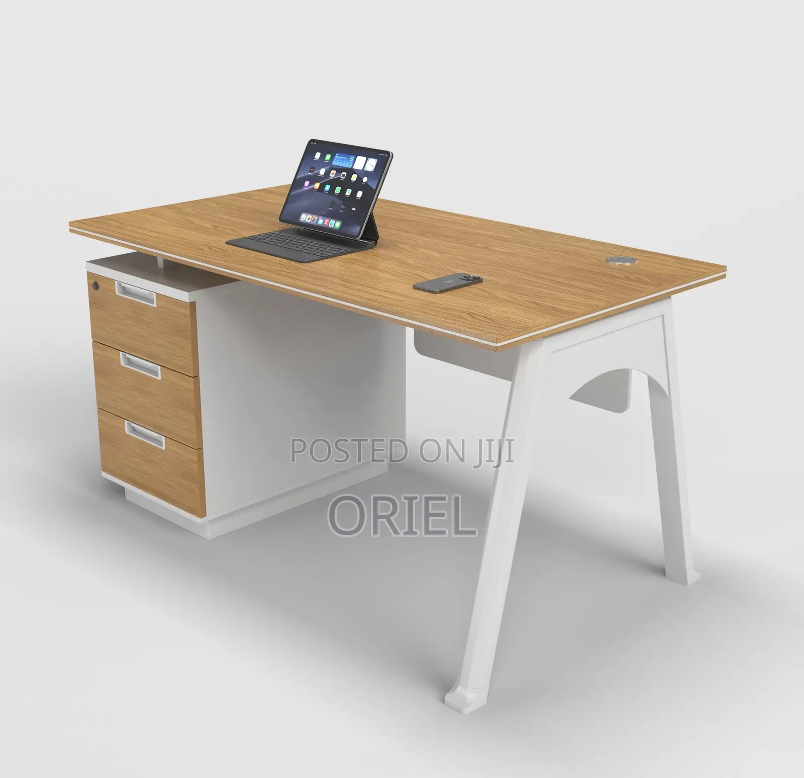 Office Desk : 1.2m Office Staff Working Desk