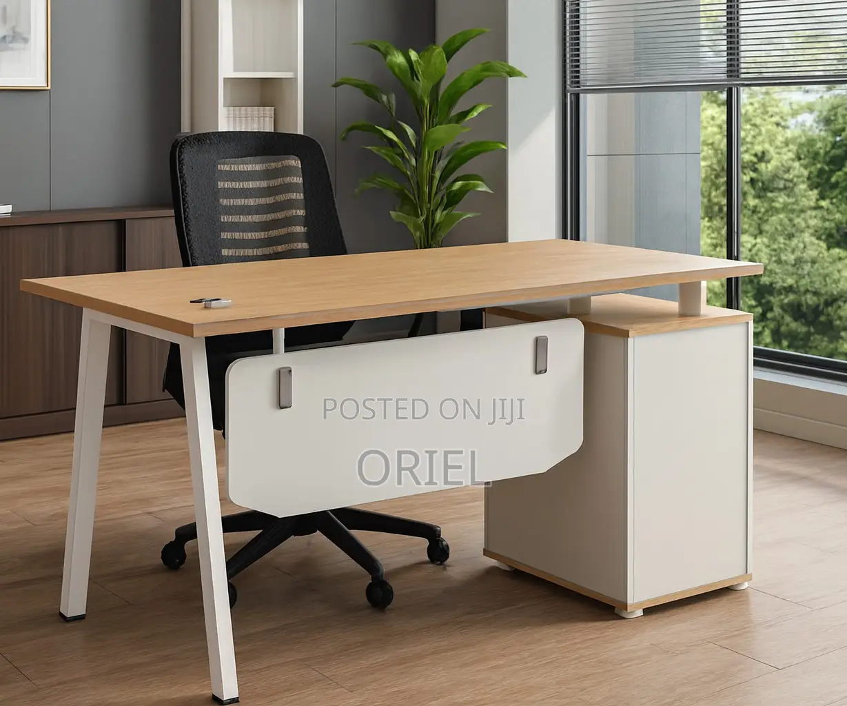 Office Desk : 1.2m Office Staff Working Desk
