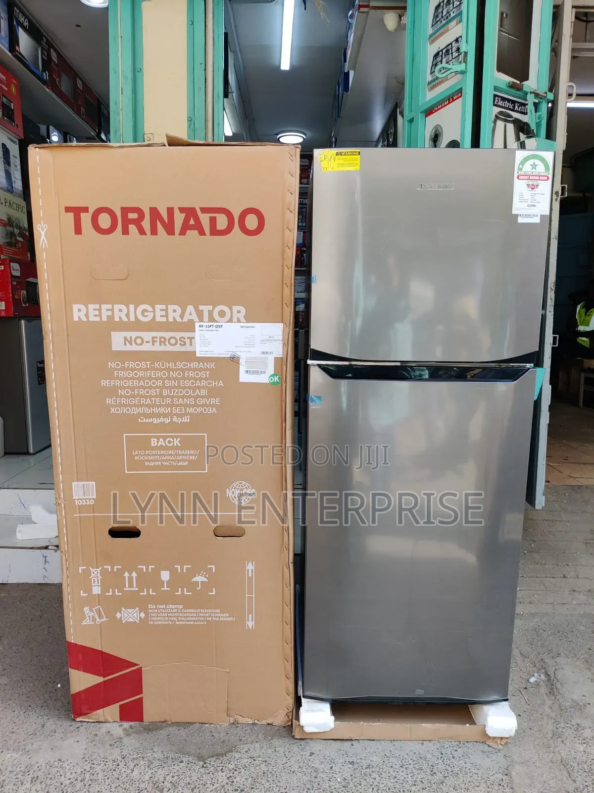 Tornado Fridge No Frost 304 Litres Refrigerator