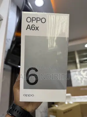 New Oppo A6x 64 GB Black