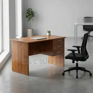 Clerical Brown Customized Computer Desk