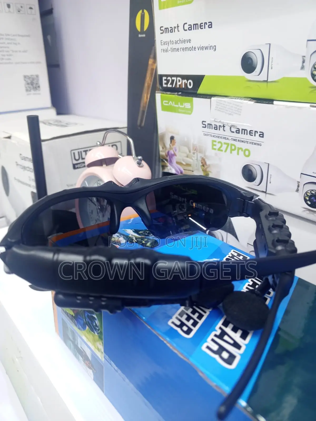 Smart Bluetooth Sunglasses With Headphones Mic Polarized