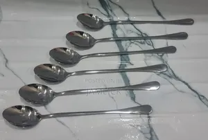6pcs Boyuan Stainless Steel Long Tea Spoon Set - Pm
