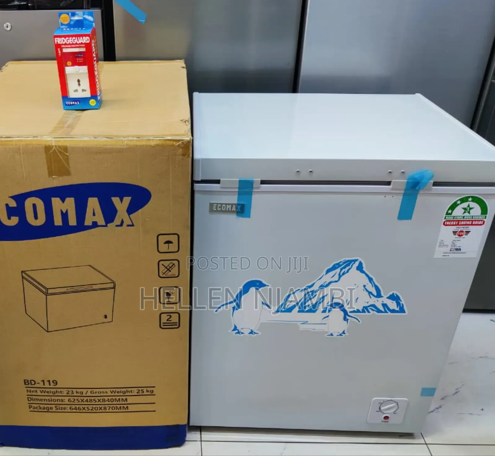 Ecomax Deep Chest Freezer -119litres