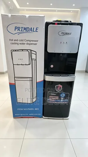 Primdale 3 Taps Compressor Water Dispenser – Hot, Normal Cold Water