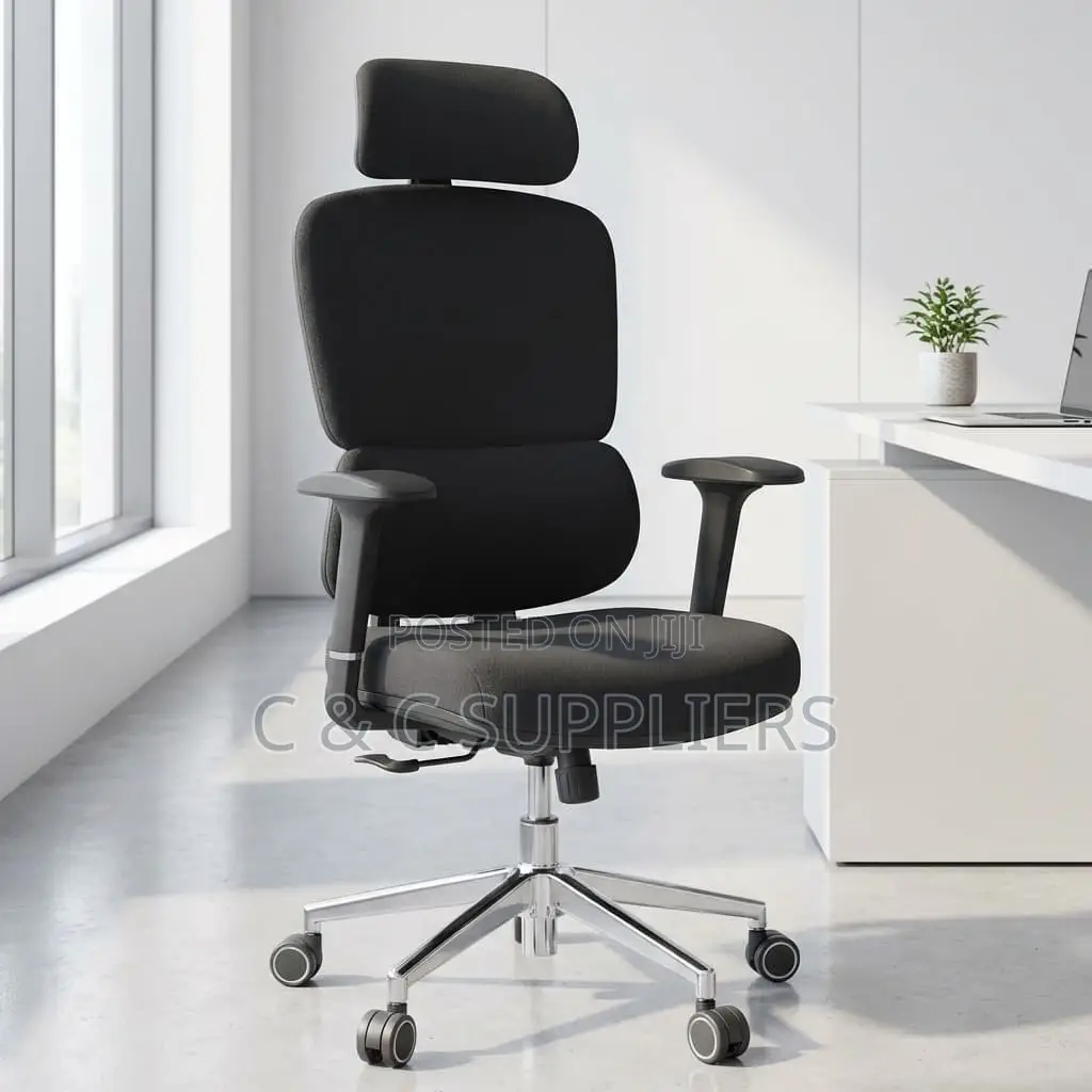 Executive Fabric Recliner Ergonomic Chair