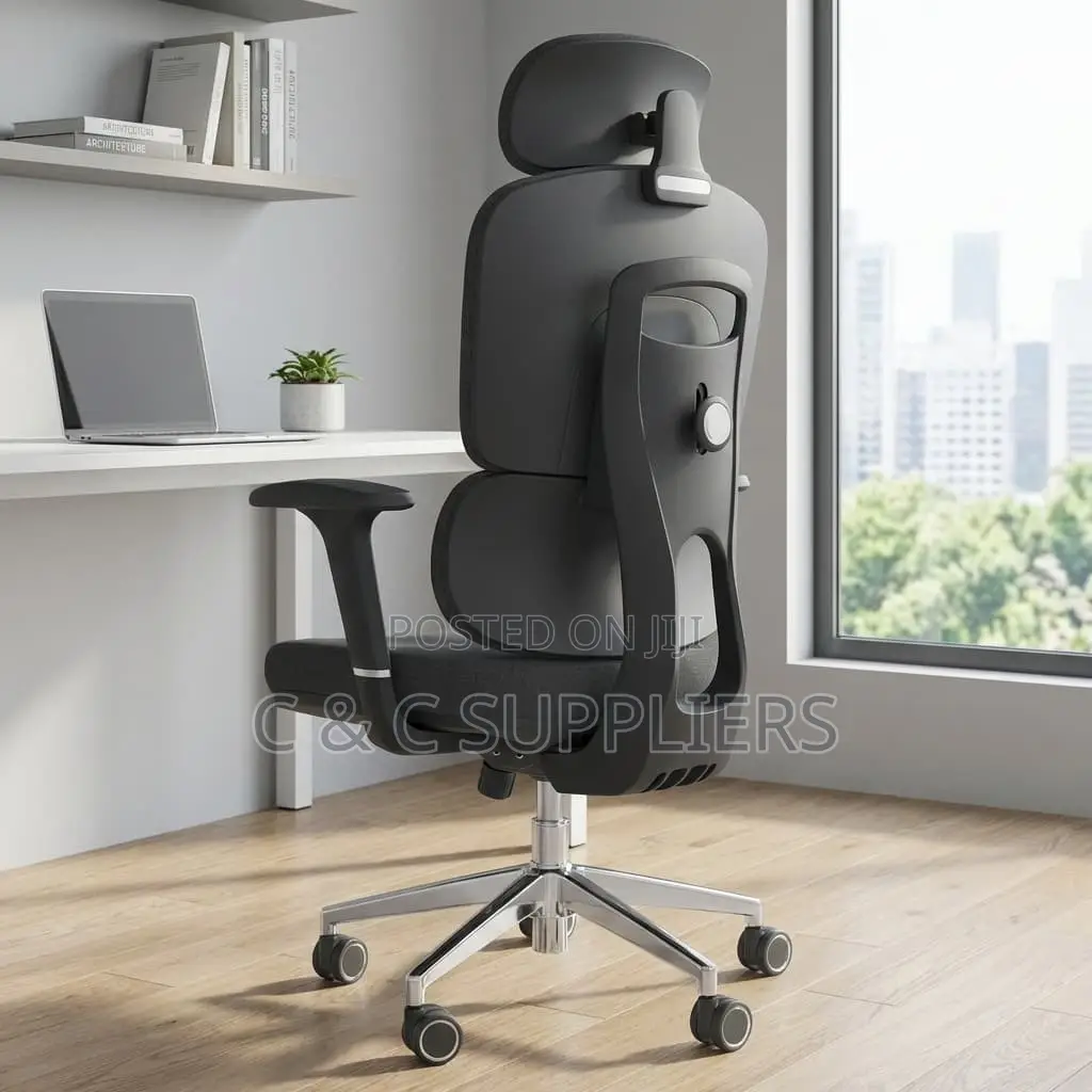 Executive Fabric Recliner Ergonomic Chair