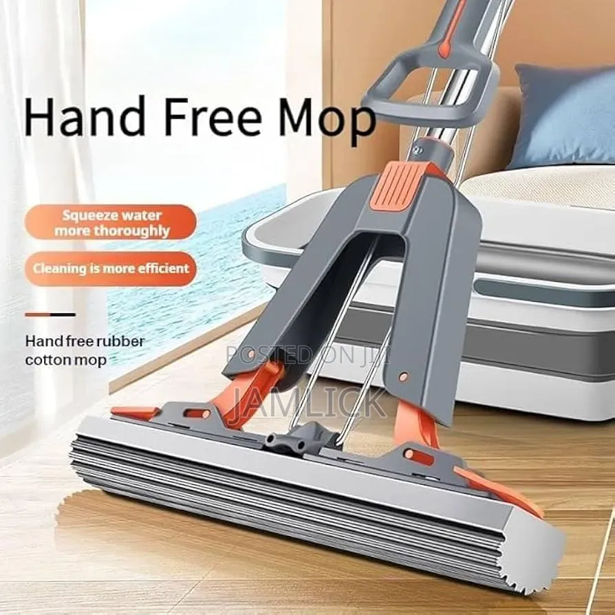 38cm × 110cm Self-Wringing Super Absorbent Sponge Mop - Pm