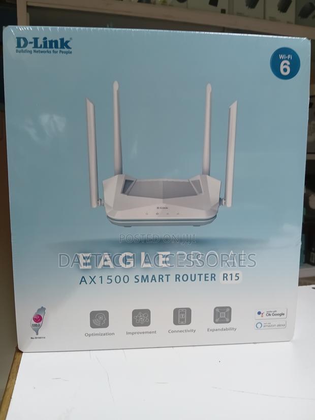D-Link R15/Bna Ax 1500 Wifi 6 Dual Band Wireless Router