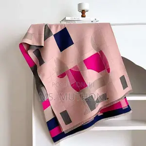 Double-Sided Abstract Cat Shawls