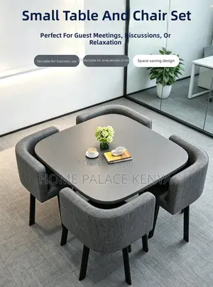Dining Set: 4 Seater Live Edge Luxury Dining Set