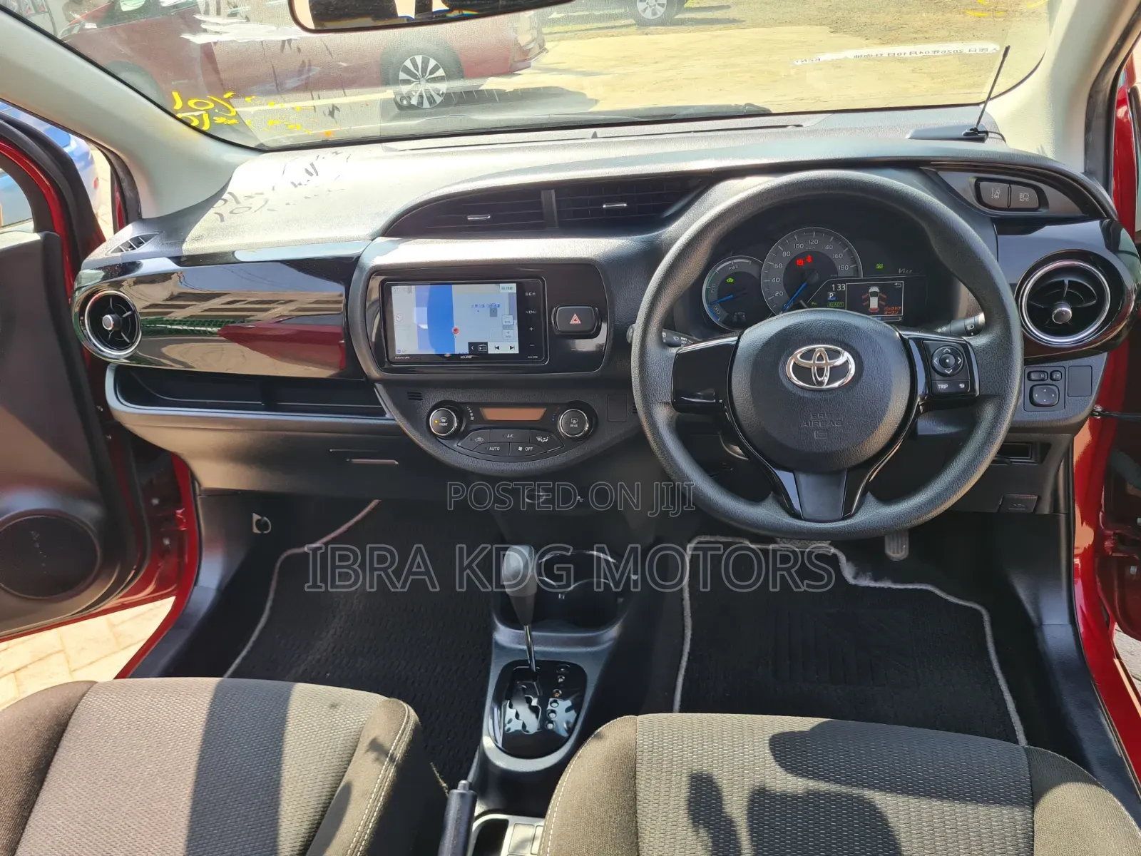 Toyota Vitz 2019 Red