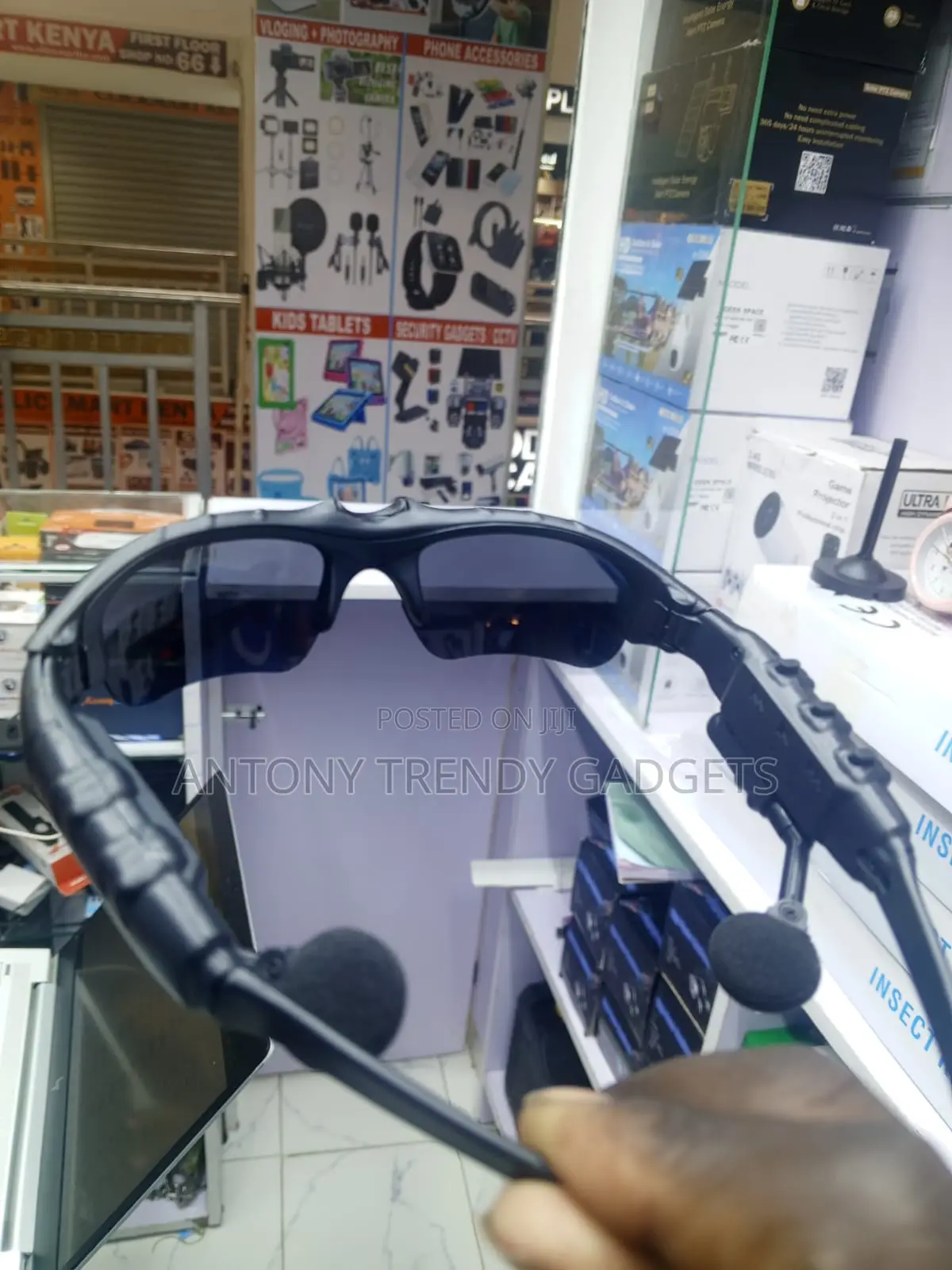 Bluetooth Audio Sunglasses Polarized Smart Glasses With Mic