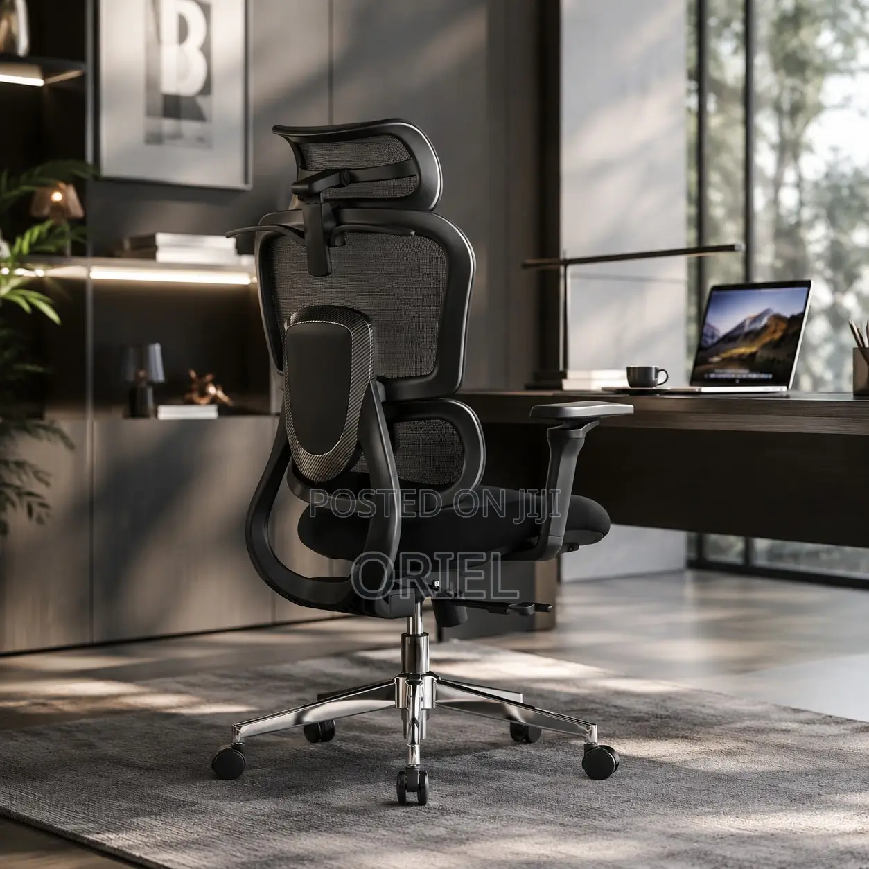 Office Chair : Orthopedic Office Chair With Breathable Mesh Backrest
