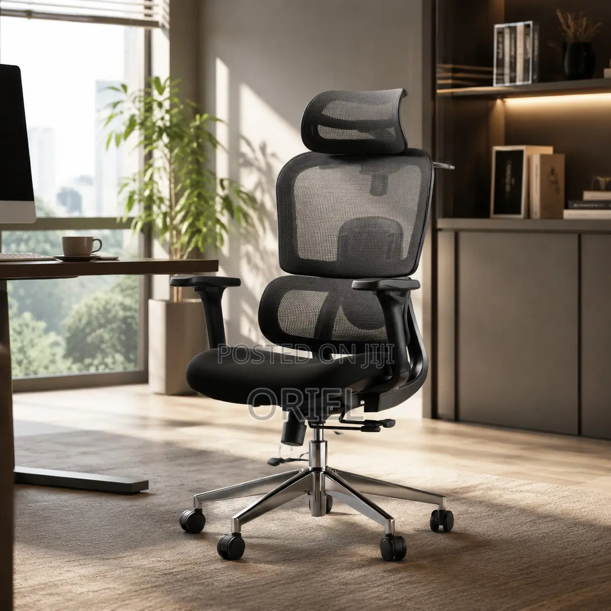 Office Chair : Orthopedic Office Chair With Breathable Mesh Backrest