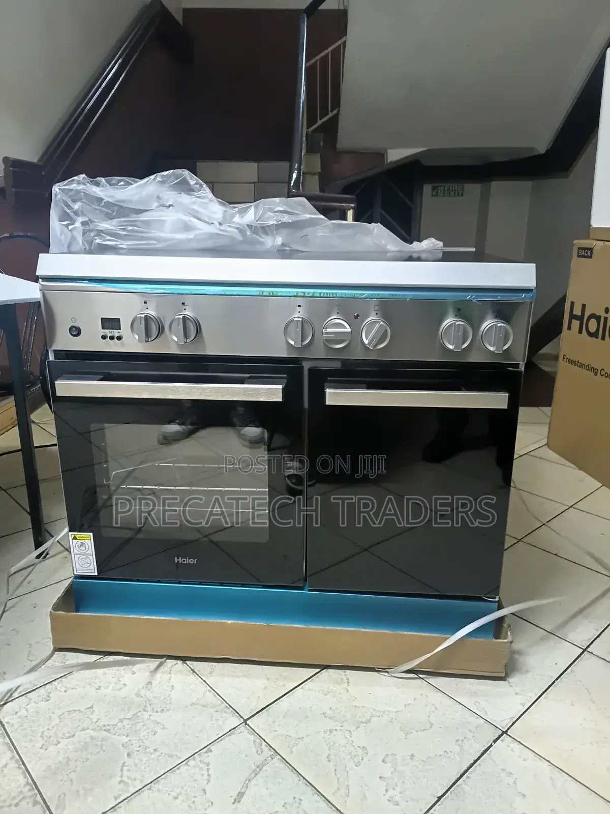Haier 60x90 Premium Gas Cooker With Electric Oven