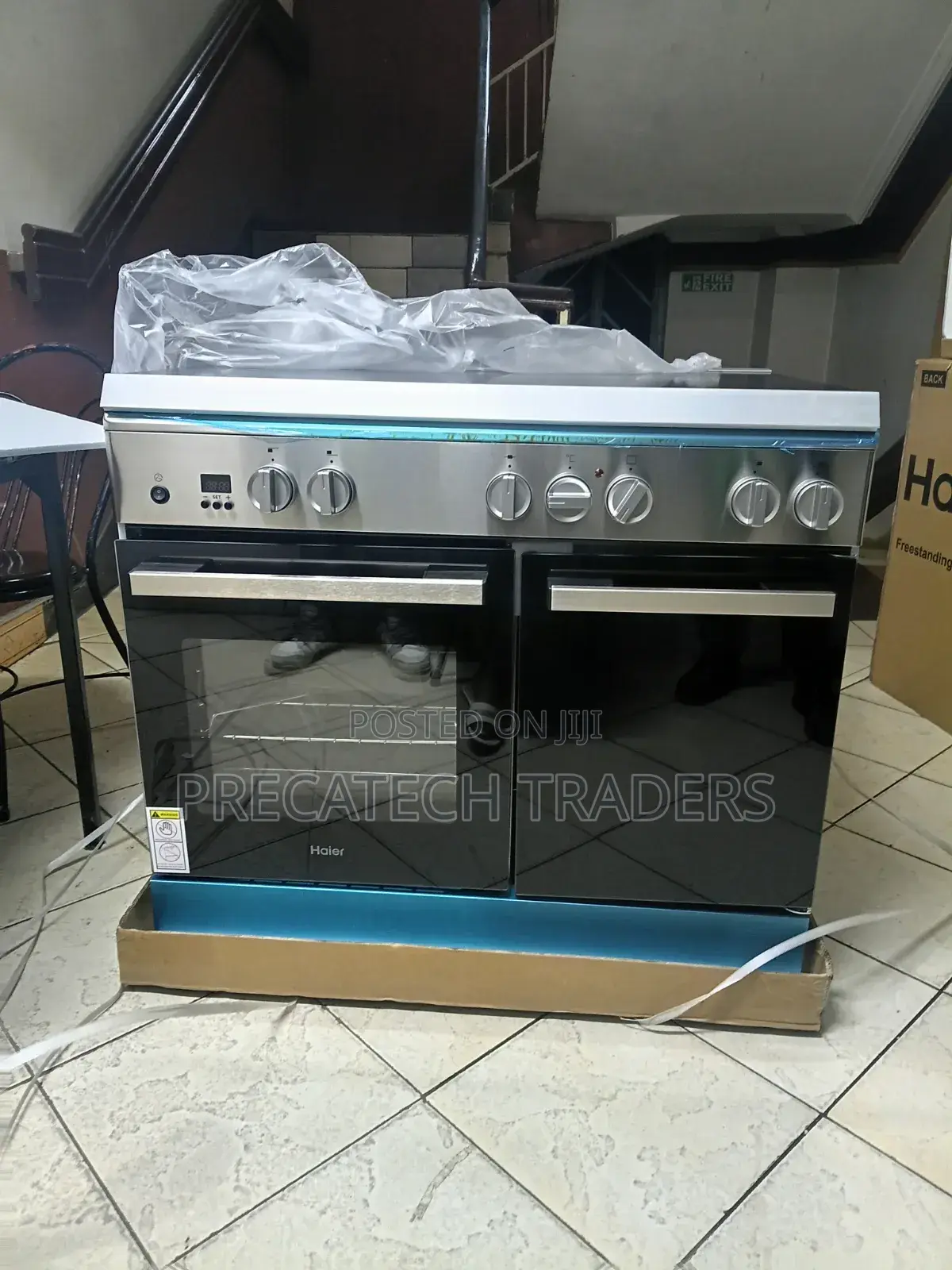 Haier 60x90 Premium Gas Cooker With Electric Oven