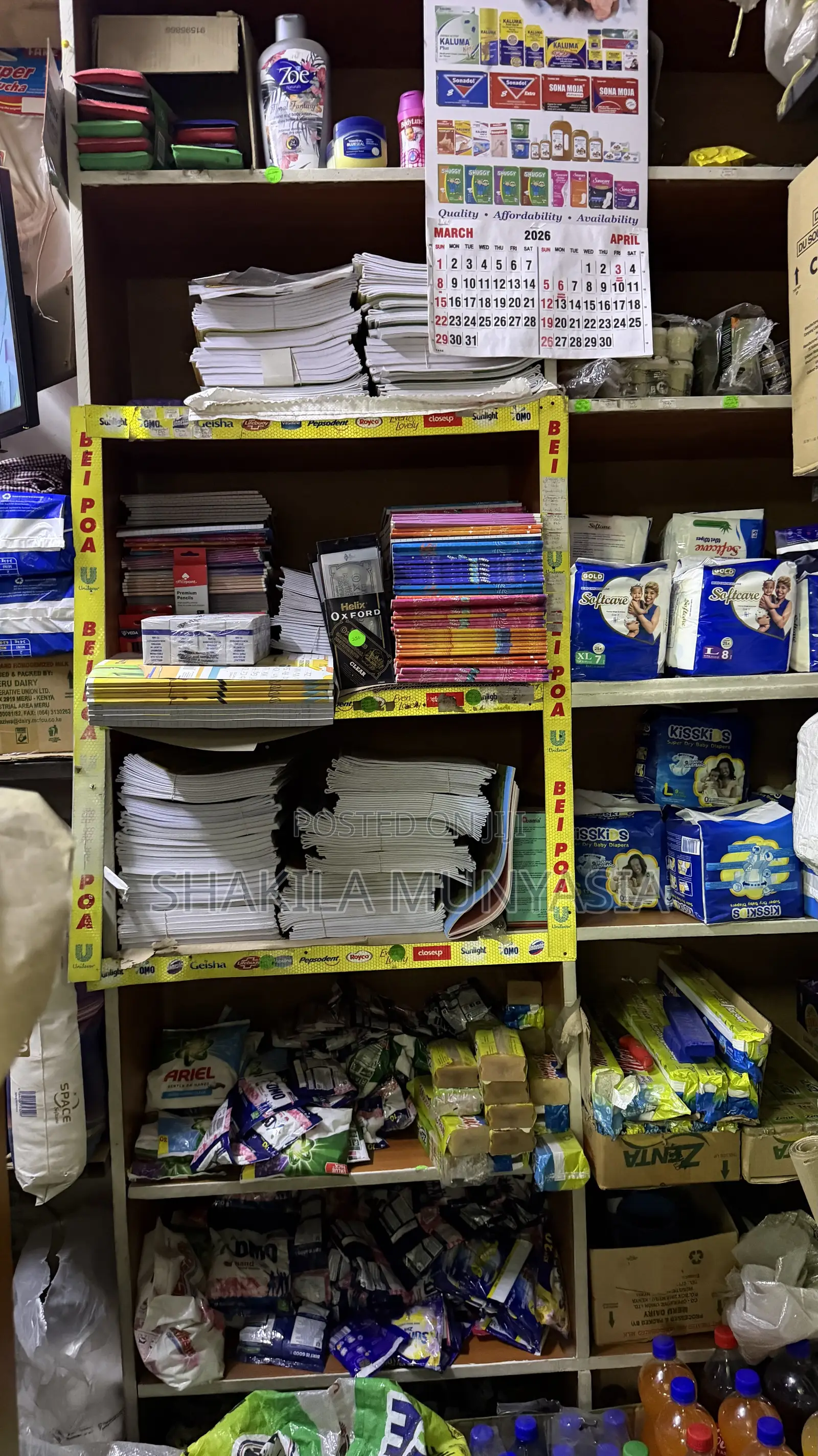 Profitable General Household Shop for Sale With M-Pesa 3bank Agencies