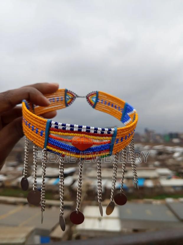 Masai Beaded Choker - thumbnail 3