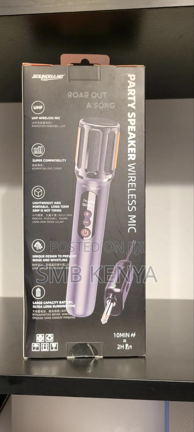 Party Uhf Wireless Speaker -M8-1 - thumbnail 4